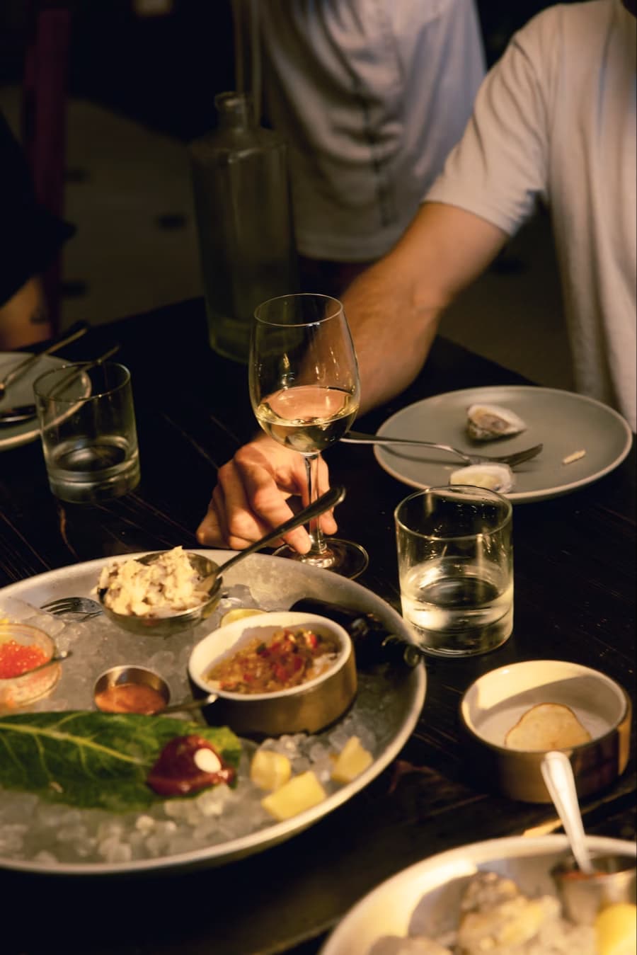 An AMS house dinner in Lisbon