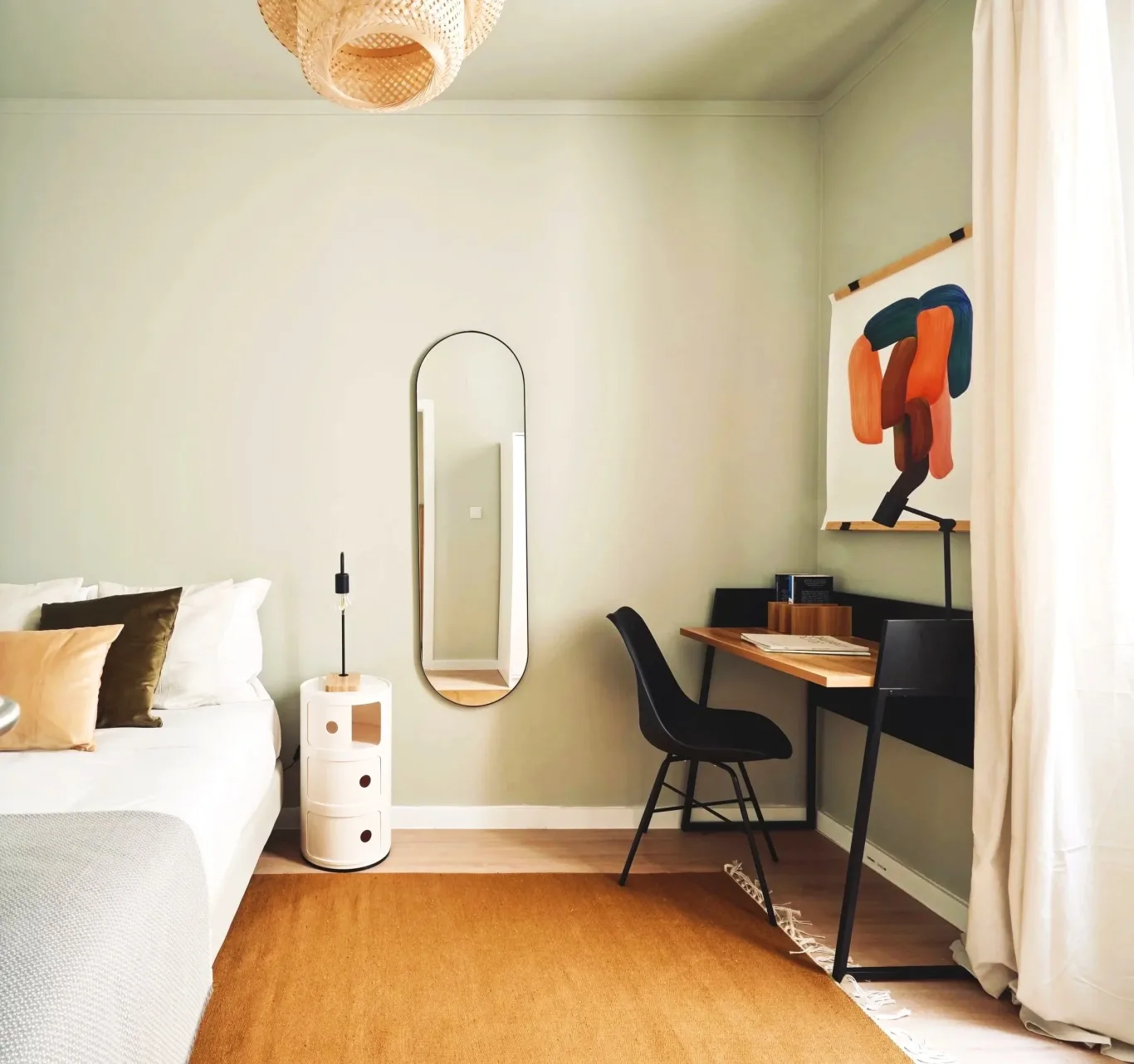Bedroom in an AMS Coliving house